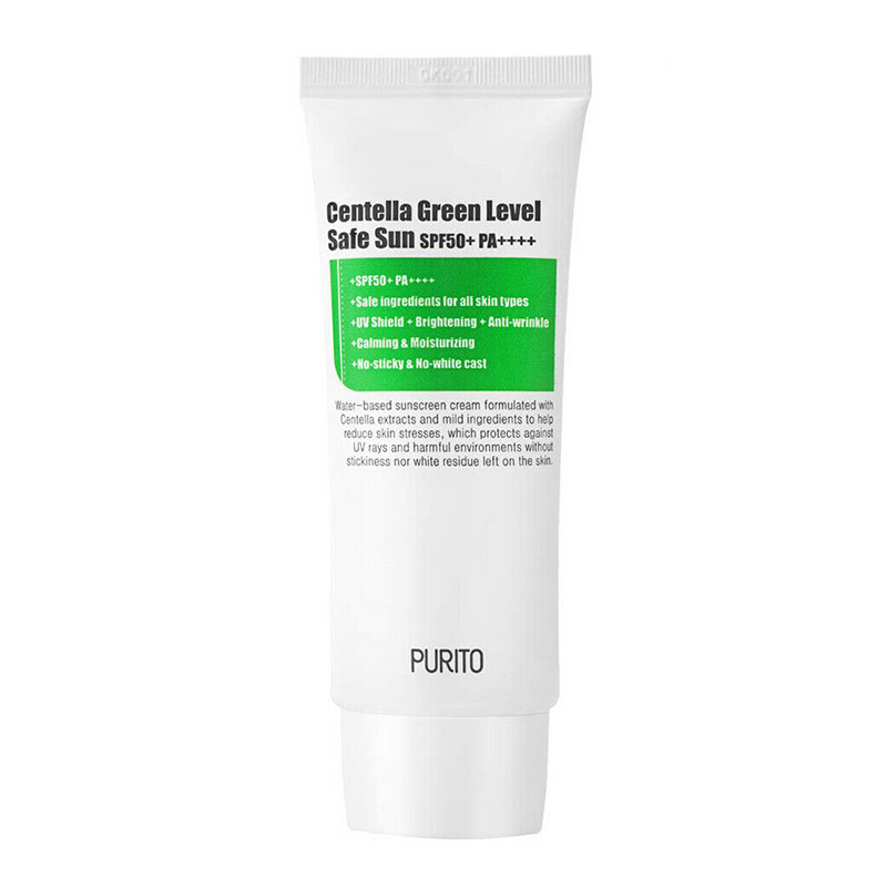 Солнцезащитный крем для чувствительной кожи PURITO Centella Green Sun Level Safe SPF50 PA 60 мл