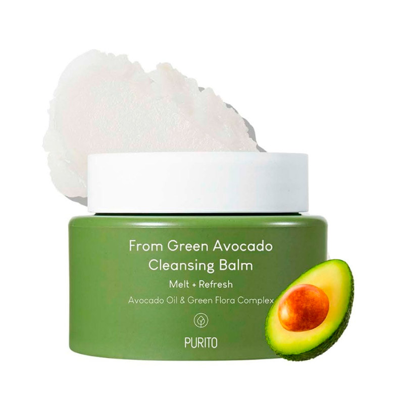 Нежный очищающий бальзам с авокадо Purito From Green Avocado Cleansing Balm 100мл Нежный очищающий бальзам с авокадо Purito From Green Avocado Cleansing Balm 100мл