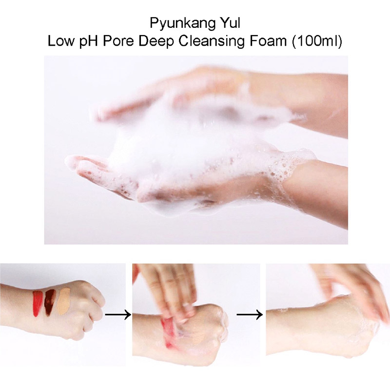 Миниатюра пенки для умывания PYUNKANG YUL Low pH Pore Deep Cleansing Foam 40 мл
