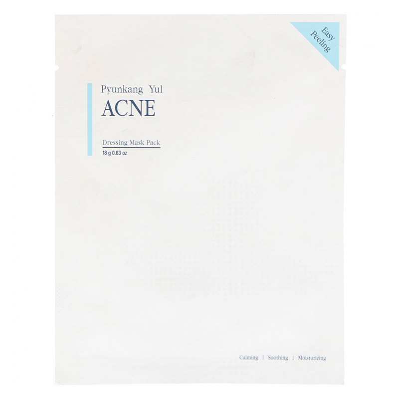 Тканевая маска для проблемной кожи PYUNKANG YUL ACNE Dressing Mask Pack 18 гр Тканевая маска для проблемной кожи PYUNKANG YUL ACNE Dressing Mask Pack 18 гр