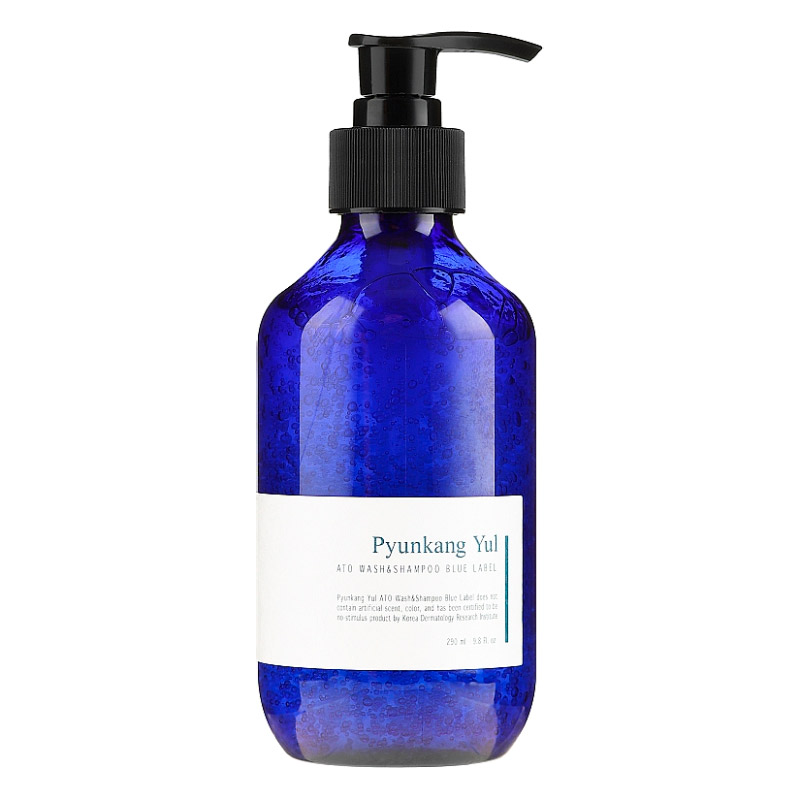 Шампунь и гель для душа 2-в-1 Pyunkang Yul ATO Wash Shampoo Blue Label 290мл