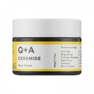 Укрепляющий барьерный крем для лица с керамидами Q+A Ceramide Face Cream 50мл