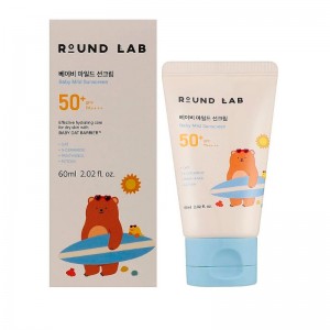 Детский солнцезащитный крем Round Lab Baby Mild Sunscreen SPF50+ PA++++ 60 мл