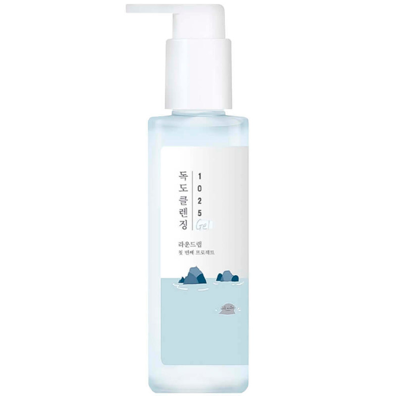 Мягкий гель для умывания с морской водой Round Lab 1025 Dokdo Cleansing Gel 150мл