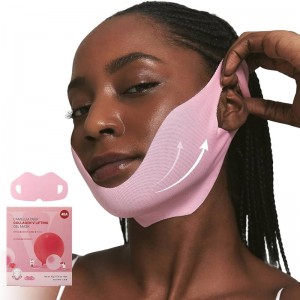 Лифтинг-маска для V-зоны Round Lab Camellia Deep Collagen V Lifting Gel Mask 1 шт