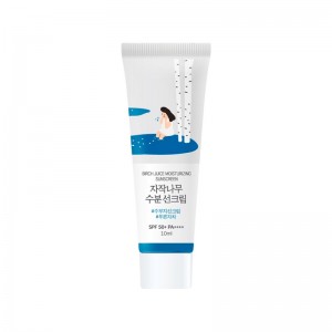 Миниатюра санскрина Round Lab Birch Juice Moisturizing Sunscreen SPF50+ PA++++ 10мл