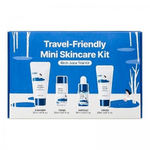 Travel-набор средств с берёзовым соком Round Lab Birch Juice Trial Kit 