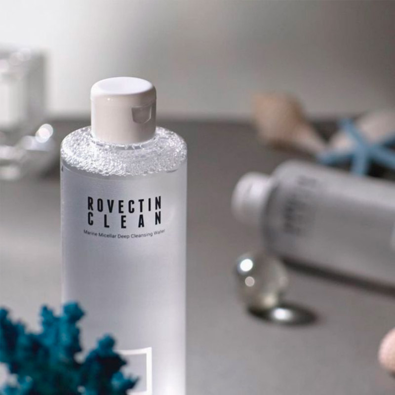 Мицеллярная вода Rovectin Clean Marine Micellar Deep Cleansing Water 400мл