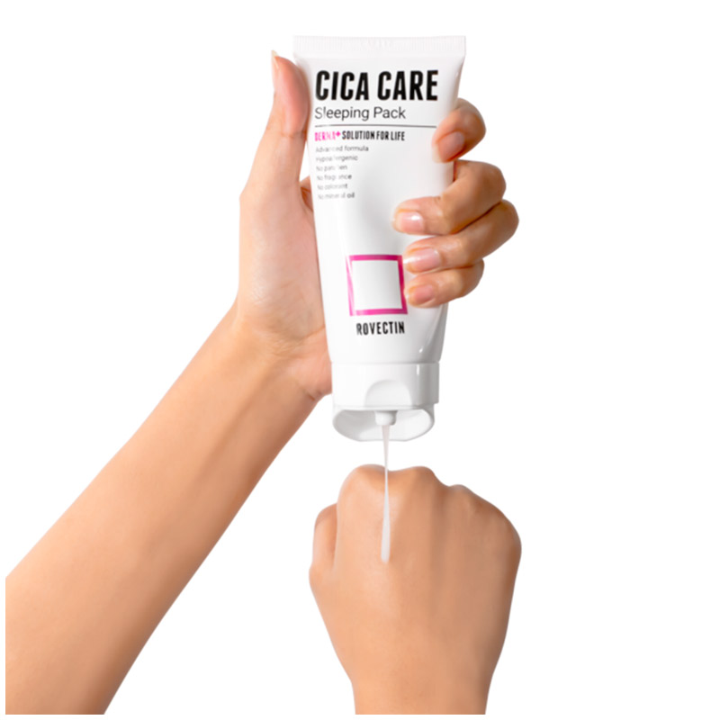 Ночная маска для лица ROVECTIN Skin Essentials Cica Care Sleeping Pack 80мл