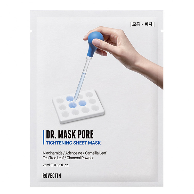 Маска тканевая для сужения пор ROVECTIN Dr. Mask Pore 25мл