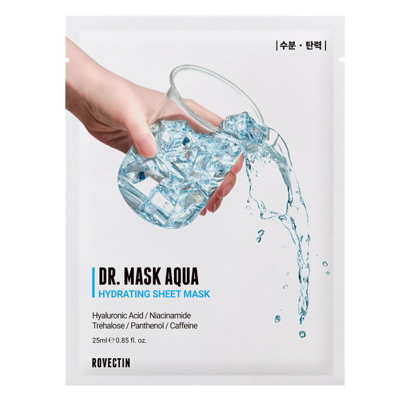 Интенсивно увлажняющая тканевая маска Rovectin Skin Essentials Dr. Mask Aqua 25мл