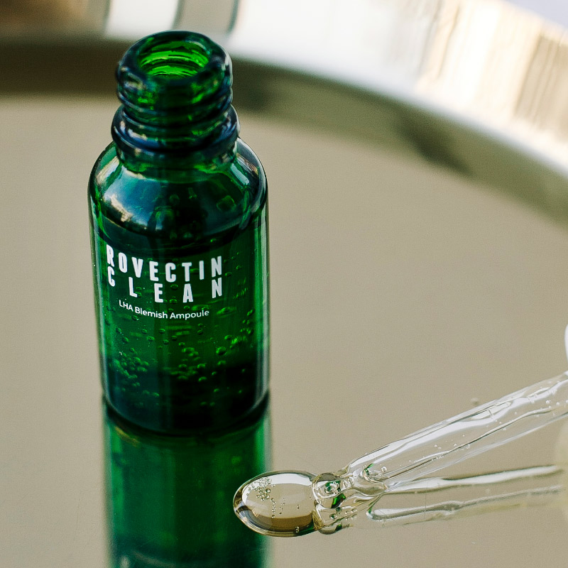 Сыворотка для проблемной кожи Rovectin Clean LHA Blemish Ampoule 50мл