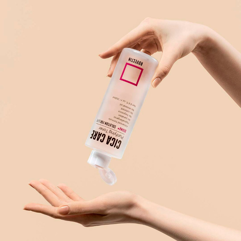 Тонер для проблемной и чувствительной кожи Rovectin Skin Essentials Cica Care Purifying Toner 260мл