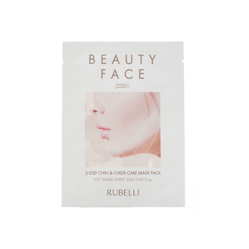 Сменная маска для подтяжки контура лица RUBELLI Beauty Face Hot Mask Sheet - 20 мл Сменная маска для подтяжки контура лица RUBELLI Beauty Face Hot Mask Sheet - 20 мл
