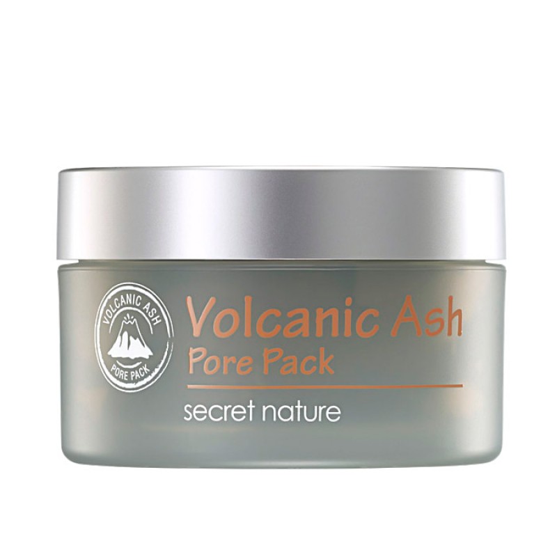 Очищающая маска для лица с вулканическим пеплом SECRET NATURE Volcanic Ash Pore Pack - 100 мл Очищающая маска для лица с вулканическим пеплом SECRET NATURE Volcanic Ash Pore Pack - 100 мл