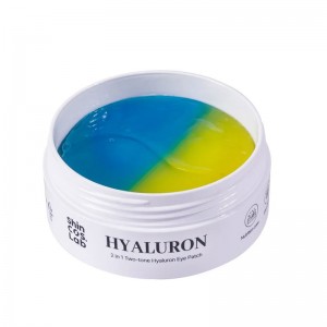 Гидрогелевые патчи с гиалуроновой кислотой и экстрактом розы Shincos.lab 2 in 1 Two Tone Hyaluron Hydrogel Eye Patch 60шт