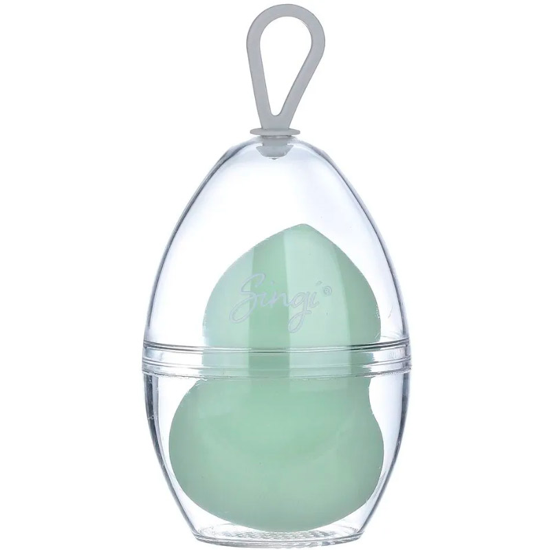 Спонж для нанесения макияжа гитара Singi GreenSponge 1 шт Спонж для нанесения макияжа гитара Singi GreenSponge 1 шт