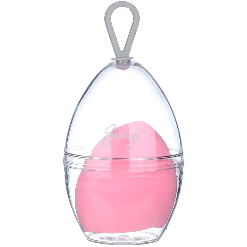 Спонж для нанесения макияжа срезанный Singi Pink Sponge 1 шт Спонж для нанесения макияжа срезанный Singi Pink Sponge 1 шт