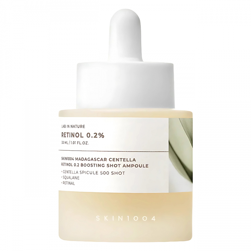 Ампула-бустер с ретинолом SKIN1004 Madagascar Centella Retinol 0.2 Boosting Shot Ampoule 30мл