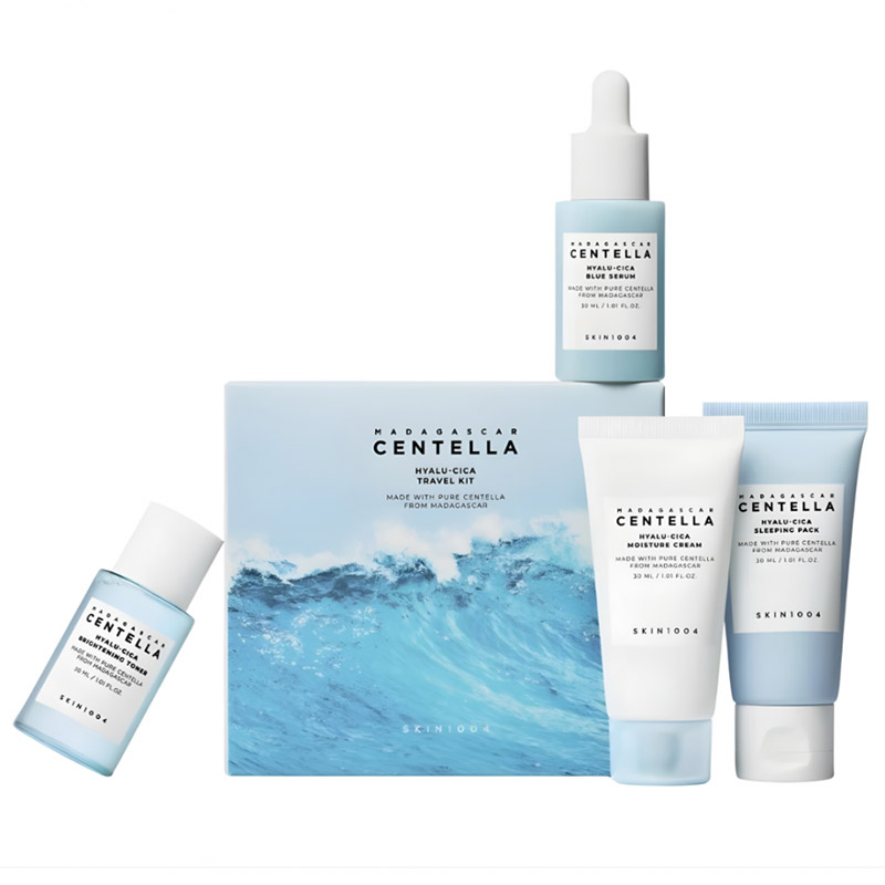 Набор увлажняющий с центеллой и гиалуроновой кислотой Skin1004 Hyalu-Cica Travel Kit
