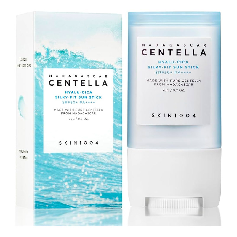 Солнцезащитный стик SKIN1004 Hyalu-Cica Silky-Fit Sun Stick SPF50+ PA++++ 20гр