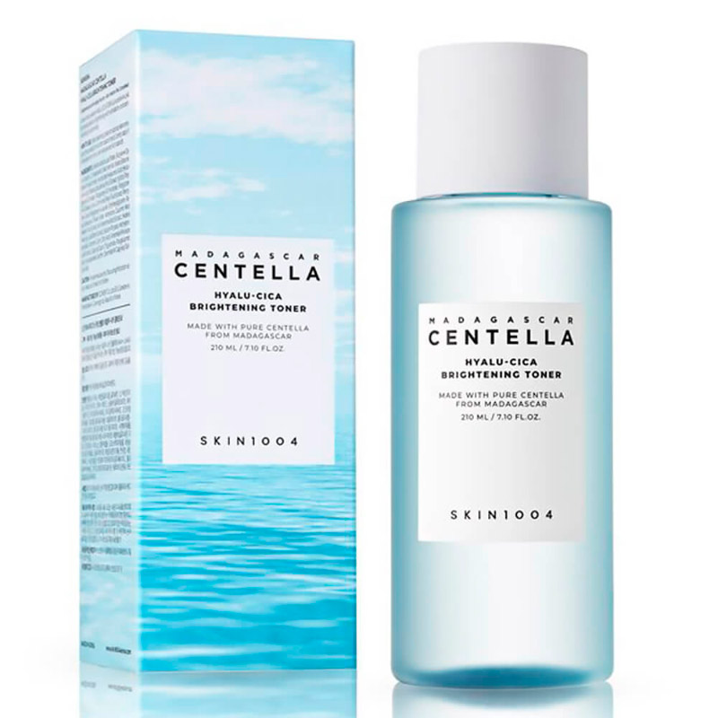 Увлажняющий тоник для выравнивания тона SKIN1004 Madagascar Centella Hyalu-Cica Brightening Toner 210мл