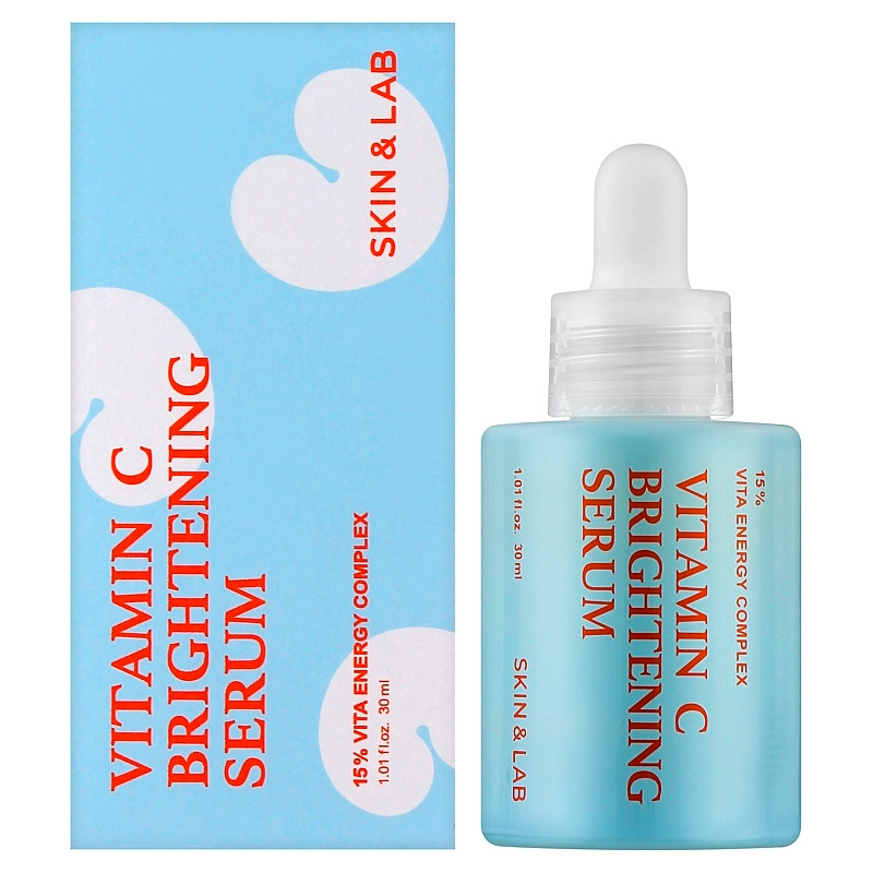 Осветляющая сыворотка с витамином C и пептидами SKIN LAB Vitamin C Brightening Serum 30мл