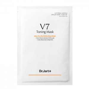 Осветляющая ультратонкая маска DR.JART+ V7 Toning Mask Ultra-Fine Real White Sheet - 30 мл