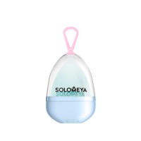 Косметический спонж для макияжа SOLOMEYA Blue-pink