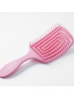Расческа для сухих и влажных волос с ароматом "Клубника" SOLOMEYA Wet Detangler Brush Oval Strawberry