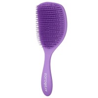 Расческа для сухих и влажных волос с ароматом "Лаванда" SOLOMEYA Wet Detangler Brush Cushion Lavender