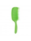 Расческа вентилируемая для волос с ароматом Зеленое Яблоко SOLOMEYA Aroma-Vented Hair Brush Green Apple 1шт