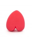 Спонж для макияжа Сердце SOLOMEYA Heart Shape Blending Sponge Red 1шт