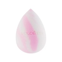 Двусторонний косметический спонж для макияжа SOLOMEYA Drop Double-ended Blending Sponge Pink