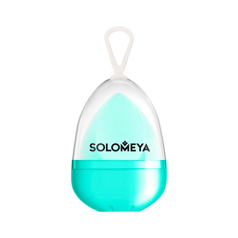 Спонж для макияжа вельветовый Solomeya Microfiber Velvet Sponge Tiffany 1 шт Спонж для макияжа вельветовый Solomeya Microfiber Velvet Sponge Tiffany 1 шт