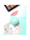 Спонж для макияжа вельветовый Solomeya Microfiber Velvet Sponge Tiffany 1 шт Спонж для макияжа вельветовый Solomeya Microfiber Velvet Sponge Tiffany 1 шт