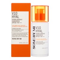 Капсульный увлажняющий санскрин для лица Some By Mi V10 Hyal Hydra Capsule Sunscreen SPF50+ PA++++ 40мл