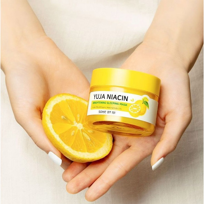 Осветляющая ночная маска с экстрактом юдзу SOME BY MI Yuja Niacin Brightening Sleeping Mask 60 гр