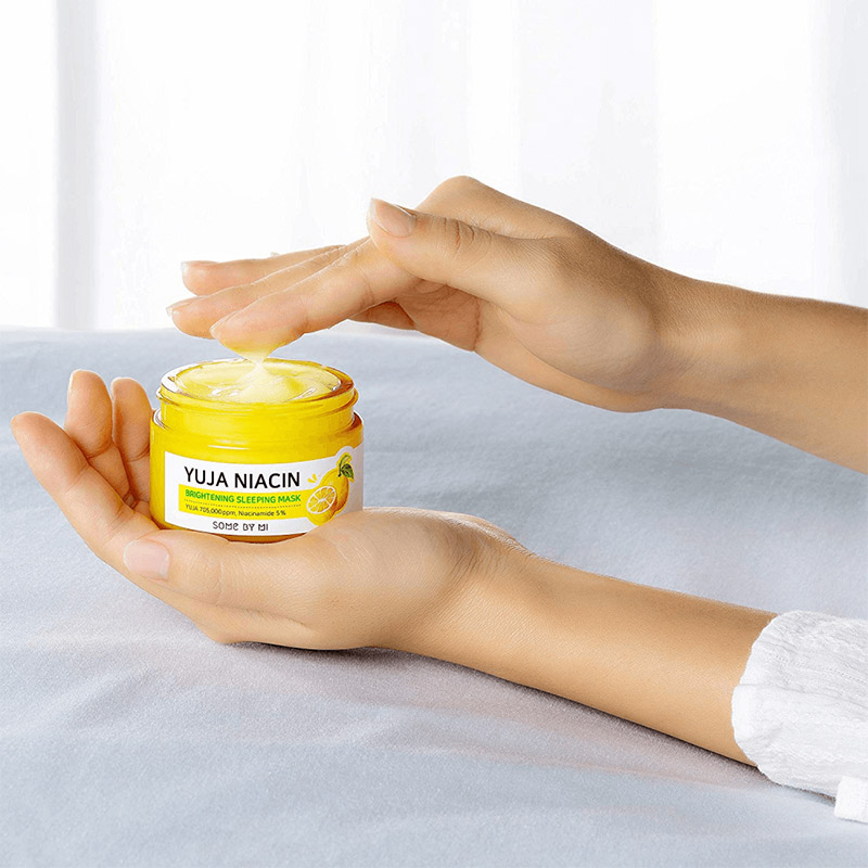 Осветляющая ночная маска с экстрактом юдзу SOME BY MI Yuja Niacin Brightening Sleeping Mask 60 гр
