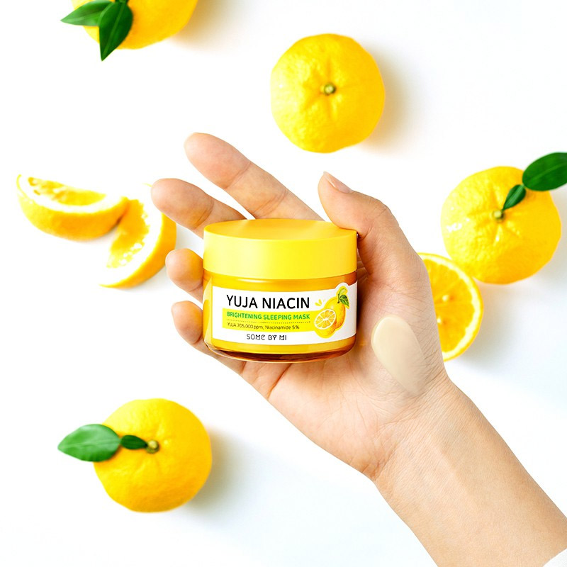Осветляющая ночная маска с экстрактом юдзу SOME BY MI Yuja Niacin Brightening Sleeping Mask 60 гр