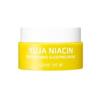 Миниатюра осветляющей ночная маски с юдзу SOME BY MI Yuja Niacin Brightening Sleeping Mask Mini 15 гр