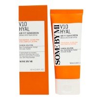 Солнцезащитный крем с ниацинамидом Some By Mi V10 Hyal Air Fit Sunscreen SPF 50 50мл