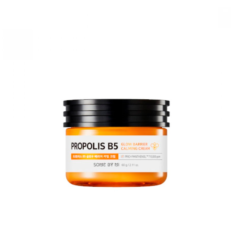 Успокаивающий крем с прополисом для сияния кожи Some By Mi Propolis B5 Glow Barrier Calming Cream 60мл Успокаивающий крем с прополисом для сияния кожи Some By Mi Propolis B5 Glow Barrier Calming Cream 60мл
