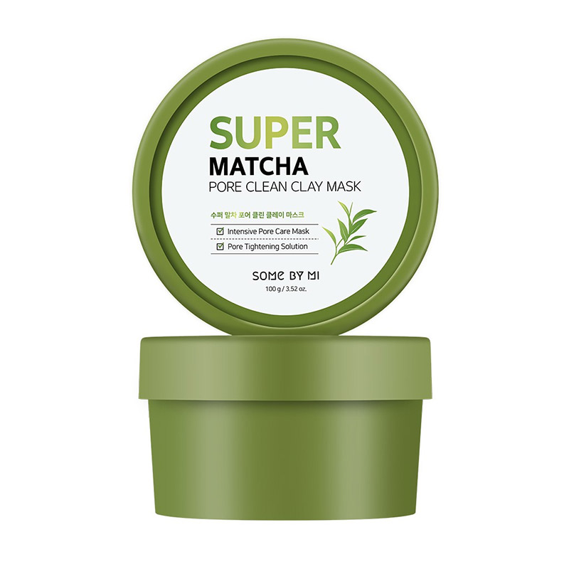 Очищающая глиняная маска с чаем матча SOME BY MI Super Matcha Pore Clean Clay Mask 100 гр