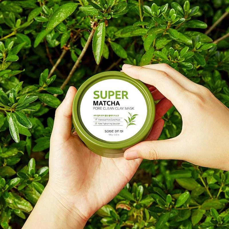 Очищающая глиняная маска с чаем матча SOME BY MI Super Matcha Pore Clean Clay Mask 100 гр