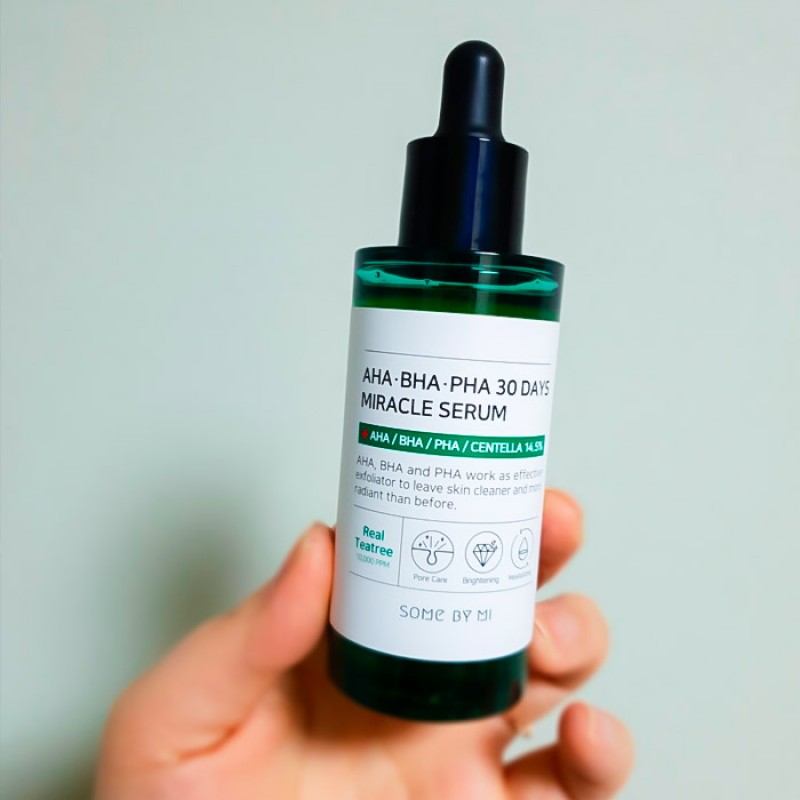 Кислотная сыворотка для проблемной кожи SOME BY MI AHA BHA PHA 30 Days Miracle Serum - 50 мл