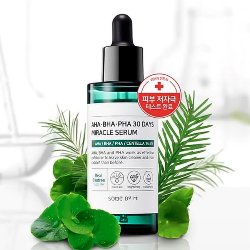 Кислотная сыворотка для проблемной кожи SOME BY MI AHA BHA PHA 30 Days Miracle Serum - 50 мл