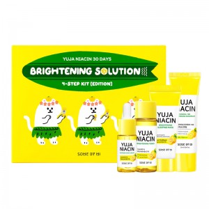 Набор миниатюр с юдзу SOME BY MI Yuja Niacin 30 Days Brightening Solution 4 Step Kit Limited Edition