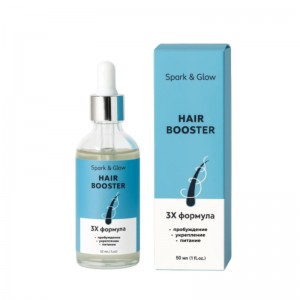 Сыворотка-бустер для кожи головы и волос с кофеином Spark Glow Hair Booster 50мл