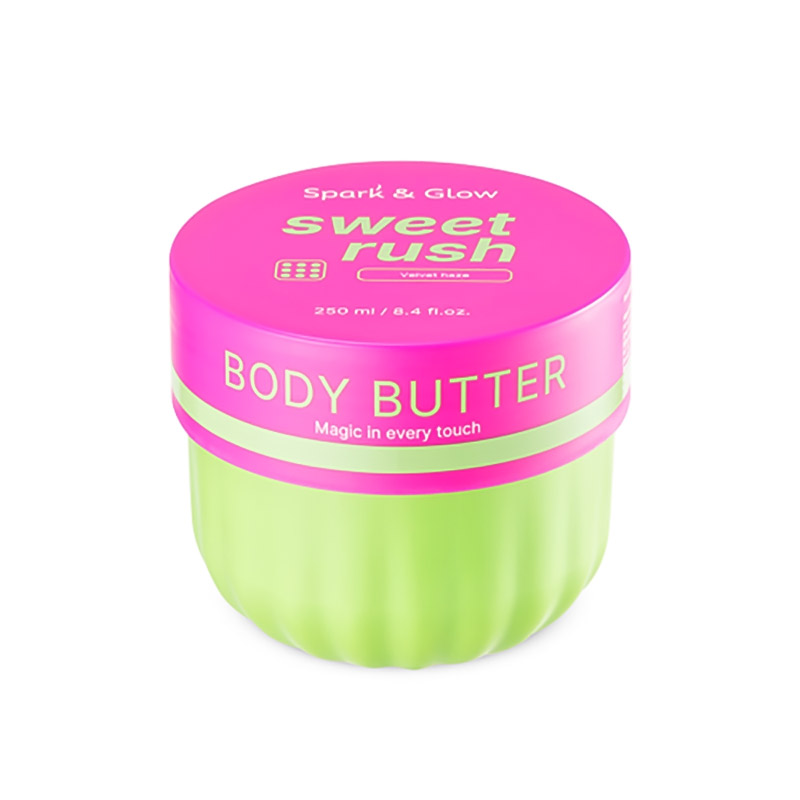 Баттер для тела с экзотическим ароматом Spark Glow Body Butter Velvet Haze Scent 250мл  Баттер для тела с экзотическим ароматом Spark Glow Body Butter Velvet Haze Scent 250мл